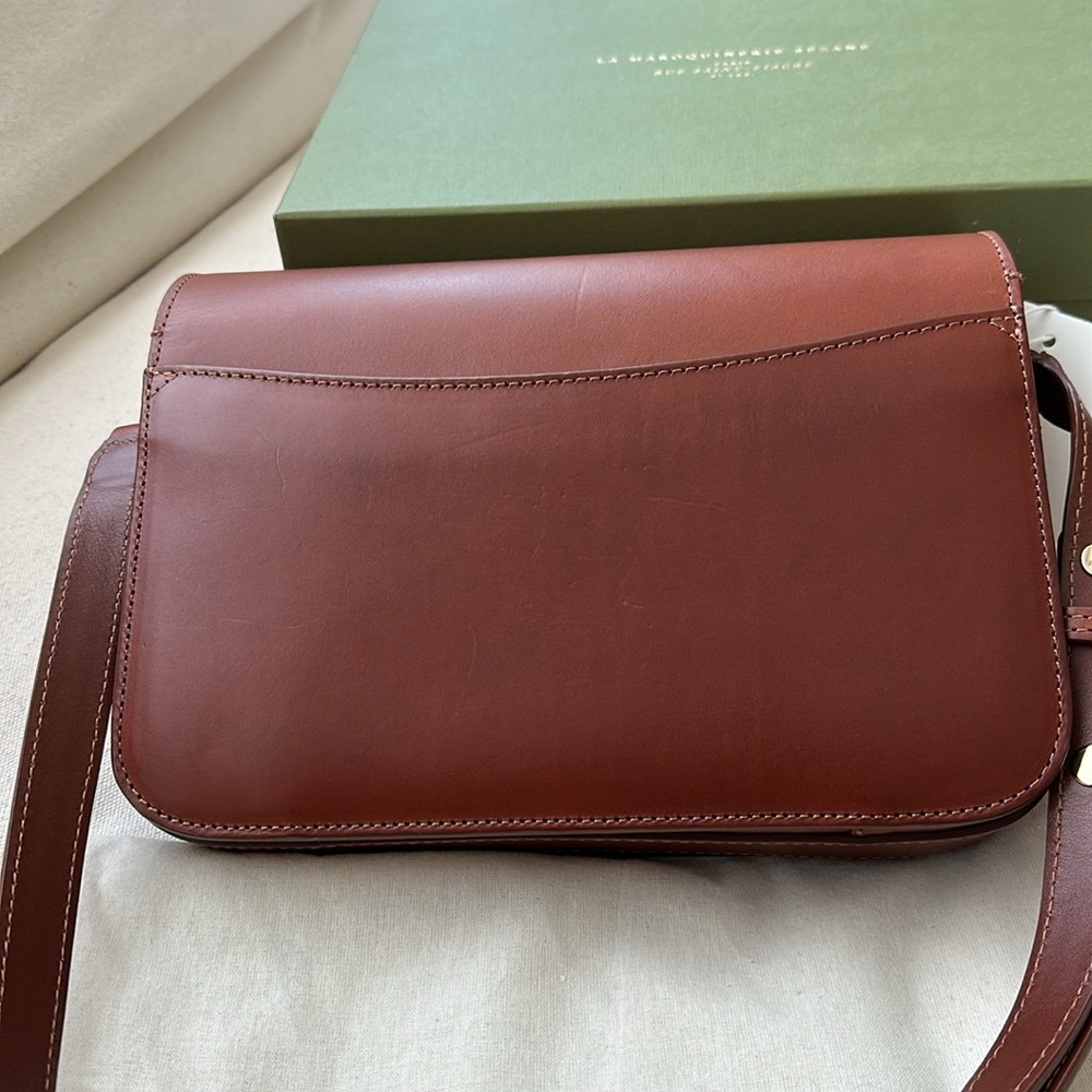 NWT Sezane Milo Classic Bag Natural Heritage - Picture 5 of 7